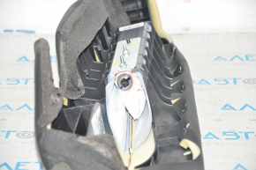 Airbag airbag seat rear right Chevrolet Volt 16- leather black, blue stitching, leather tear