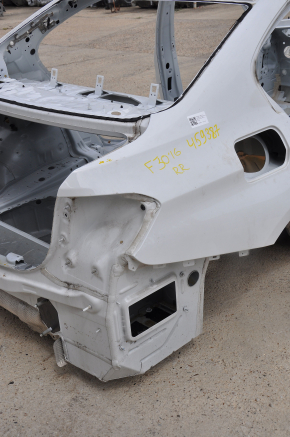 Quarter wing rear right BMW 3 F30 12-18 white on the body
