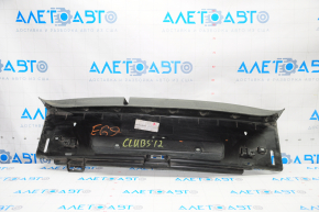 Trunk opening trim Mini Cooper Clubman R55 07-14 black, scratches