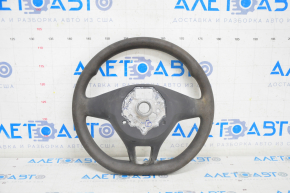 Naked steering wheel VW Passat b8 16-19 USA rubber, black, water damage