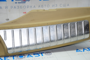 Mercedes X164 GL trunk opening trim, beige, chrome defect, scratches