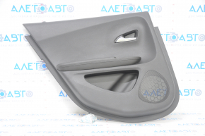 Door trim card rear left Chevrolet Volt 11-15 black, armrest rubber black, scratches