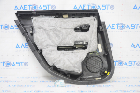 Door trim card rear left Chevrolet Volt 11-15 black, armrest rubber black, scratches