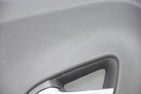 Door trim card rear left Chevrolet Volt 11-15 black, armrest rubber black, scratches