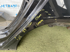 Quarter wing rear left Ford Fusion mk5 13-20 black, with central pillar, putty 0.4-1.1 mm, butts