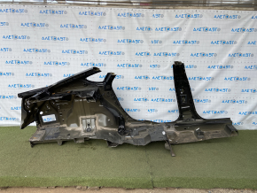 Quarter wing rear left Ford Fusion mk5 13-20 black, with central pillar, putty 0.4-1.1 mm, butts