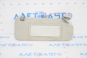 Right visor Chevrolet Volt 11-15 light gray, for cleaning