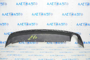 Lip of rear bumper VW Passat b8 16-19 USA structure, breakage, fastening, pressed, worn