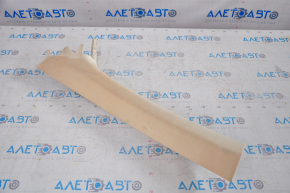 Upper left front pillar trim Lincoln MKZ 13-15 beige, broken crepe, for dry cleaning