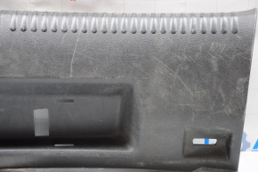 Trunk opening trim VW Jetta 11-18 USA broken fastener, scratches, without plug