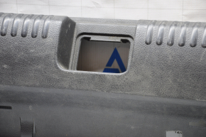 Trunk opening trim VW Jetta 11-18 USA broken fastener, scratches, without plug