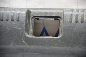 VW Jetta 11-18 USA trunk opening trim, scratches, broken fastener, without plug