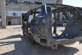 Quarter wing rear left Ford Escape MK3 13-19 on the body, graphite, bumps
