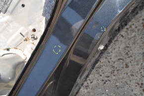 Quarter wing rear left Ford Escape MK3 13-19 on the body, graphite, bumps