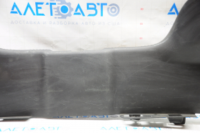 Ford Mustang mk6 15-23 coupe trunk opening trim, black, broken mount, scratches, without plug