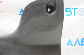 Ford Mustang mk6 15-23 coupe trunk opening trim, black, broken mount, scratches, without plug