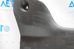 Ford Mustang mk6 15-23 coupe trunk opening trim, black, broken mount, scratches, without plug