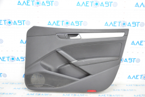 Door trim card front right VW Passat b8 16-19 USA black, scratches