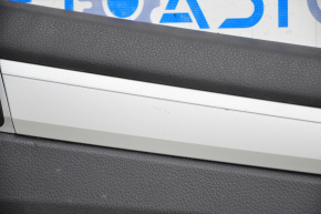 Door trim card rear right VW Passat b8 16-19 USA black, broken fastener, scratch on overlay
