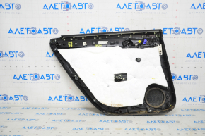 Door trim card rear right VW Passat b8 16-19 USA black, broken fastener, scratch on overlay