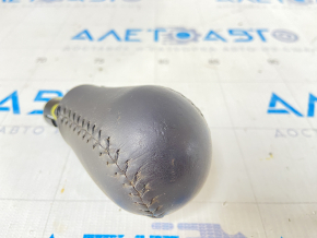 Gear knob Acura ILX 13-18 leather black, worn