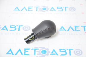 Gear knob Acura ILX 13-18 leather black, worn