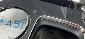 Center console trim with cup holders Ford Fusion mk5 17-20 minor scratches, broken mount