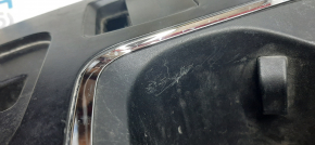Center console trim with cup holders Ford Fusion mk5 17-20 minor scratches, broken mount