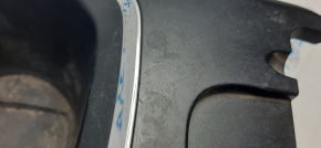 Center console trim with cup holders Ford Fusion mk5 17-20 minor scratches, broken mount