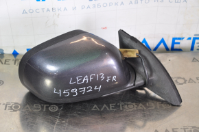 Side mirror right Nissan Leaf 13-17 5 pins, heated, graphite