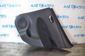 Door trim card rear right Nissan Leaf 13-17 black, armrest cloth, scratches
