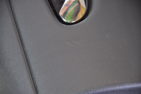 Door trim card rear right Nissan Leaf 13-17 black, armrest cloth, scratches