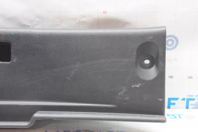 Nissan Sentra 13-19 trunk opening trim black, scratches