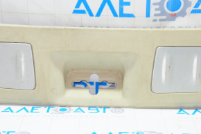 Trunk opening trim Infiniti JX35 QX60 13-17 beige, worn, dents, without plug