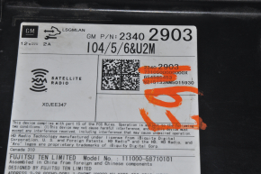 Radio Receiver Cadillac CTS 14-