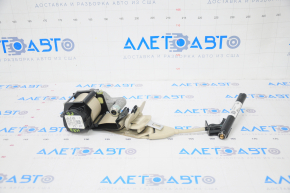 Lincoln MKZ 13-16 Passenger Seat Belt Beige With Tensioner