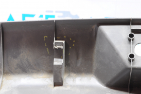 Nissan Leaf 11-12 trunk opening trim gray, broken fastener, worn