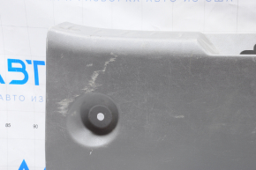 Nissan Leaf 11-12 trunk opening trim gray, broken fastener, worn