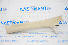 Upper left front pillar trim Lincoln MKZ 13-16 beige, dry cleanable