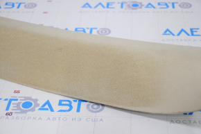 Upper left front pillar trim Lincoln MKZ 13-16 beige, dry cleanable