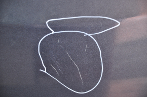 Nissan Leaf 13-17 Trunk Door Spoiler Without Battery, Scratches