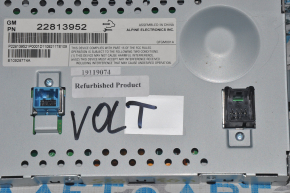 Monitor display bare Chevrolet Volt 11-15 abrasions, restored