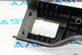Trunk opening trim Toyota Sequoia 08-16 black rubbed, broken fastener