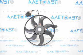 Cooling fan left VW Passat b8 16-19 USA big, bearing hums
