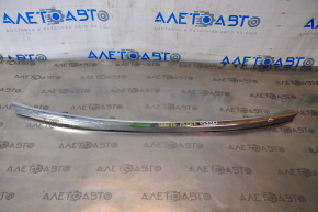 Molding chrome front bumper Nissan Leaf 13-17 sand, pokes
