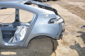 Quarter wing rear left Chevrolet Volt 11-15 blue on the body, pokes
