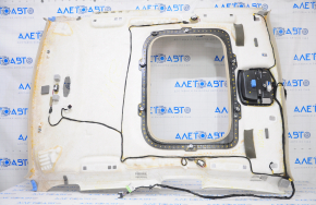 Lincoln MKZ 13-16 headlining for sunroof, beige, dry-cleanable, scale