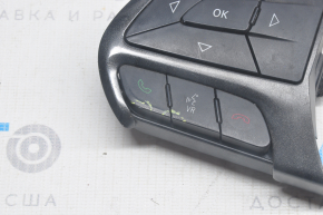 Steering wheel control buttons left Dodge Challenger 15-19 worn out