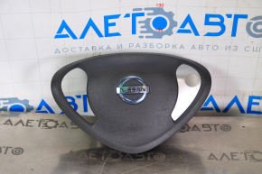 Airbag in steering wheel driver Nissan Leaf 13-17 black