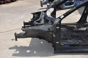 Front left quarter VW Passat b8 16-19 USA on the body, black, bumps on the threshold
